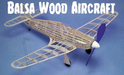 balsa wood model aircraft