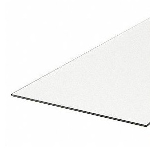 Plastruct Clear Plastic Sheets (Pack of 2)