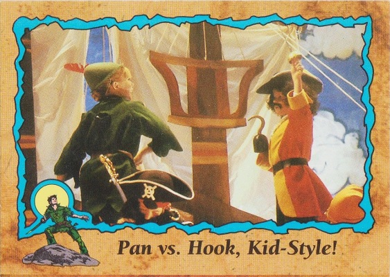  Topps Classic Hook Movie Trading Card Sticker #11 : Toys & Games